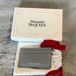 Alexander McQueen card holder